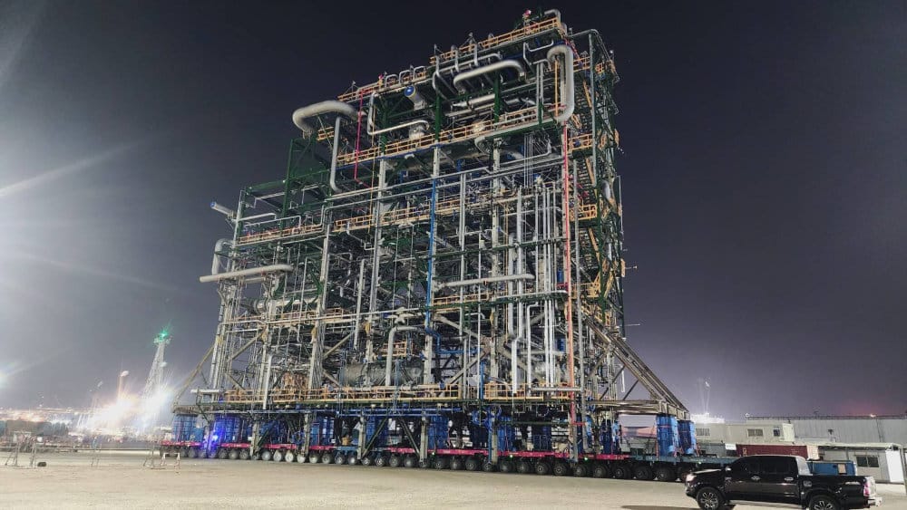 Last shipment of modules for CRISP project delivered and sailed away to Singapore early moring of March 10, 2024.