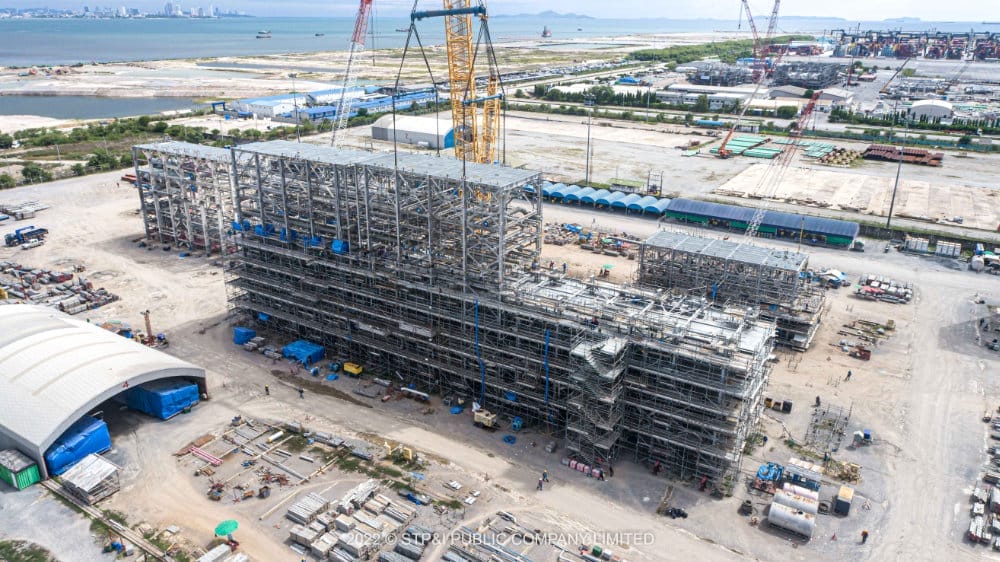 Progress of STP&I’s Module Assembly and load out of Thail Oil Project during Year 2022.