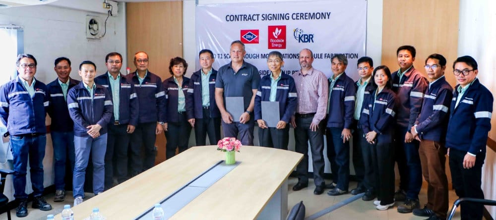 Pluto LNG Train 1 Modifications Project, Contract Signing Ceremony