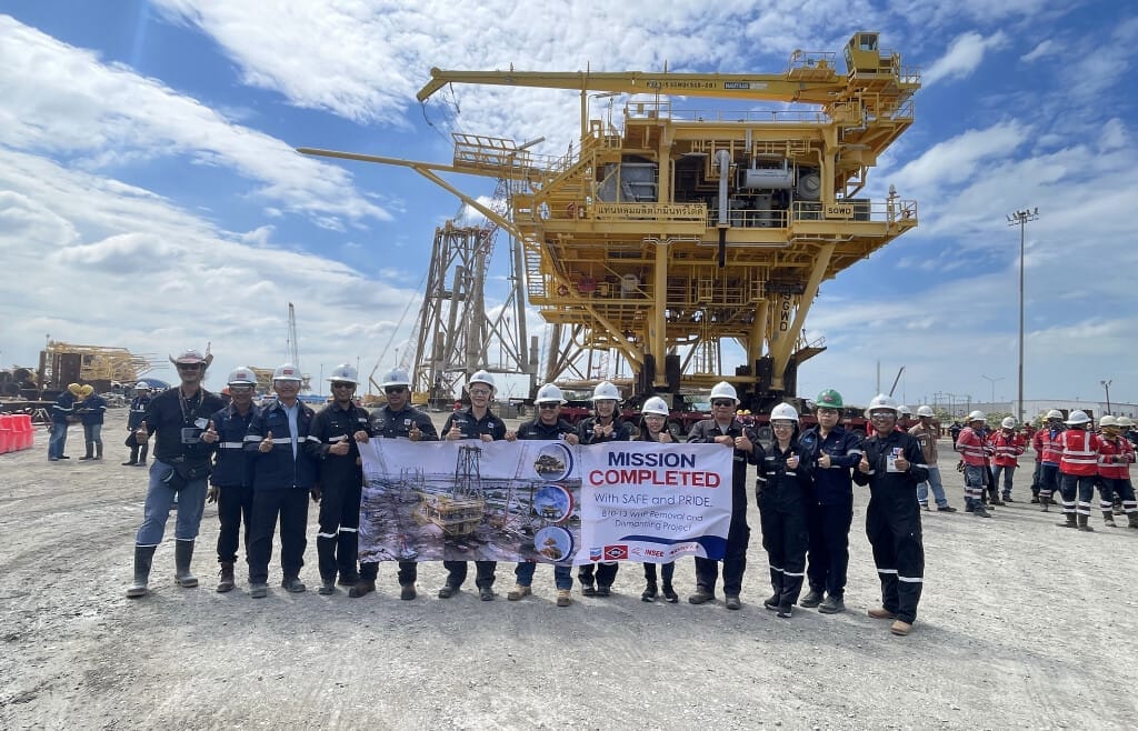 Mission Completed with SAFE and PRIDE.WHP Removal and Dismantling Project